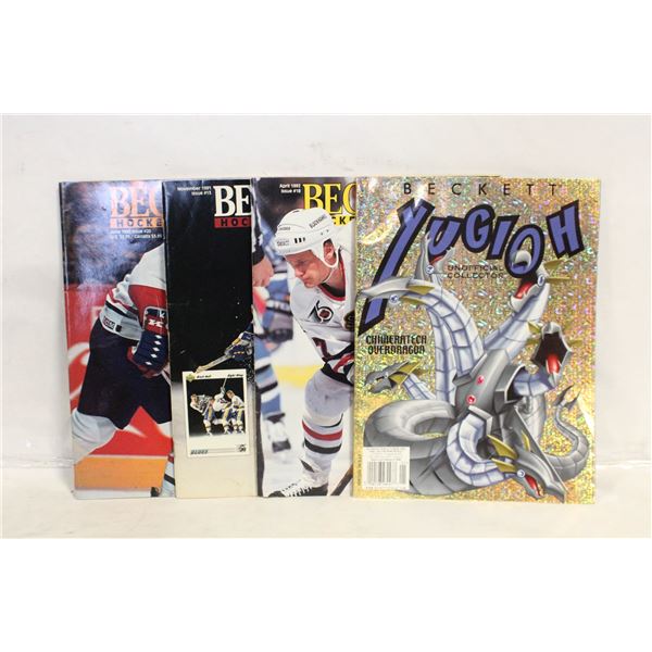 BECKETT YUGIOH, HOCKEY GUIDES