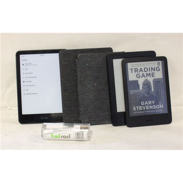 LOT OF 5 AMAZON KINDLES NO CHARGERS