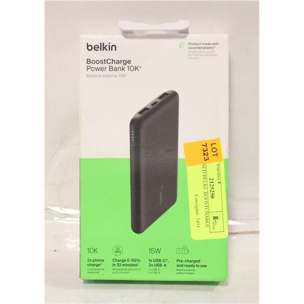 UNOPENED BELKI  BOOSTCHARGE POWER