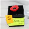 Image 1 : NEW VINTAGE POPPIES BROOCHES ETCHED