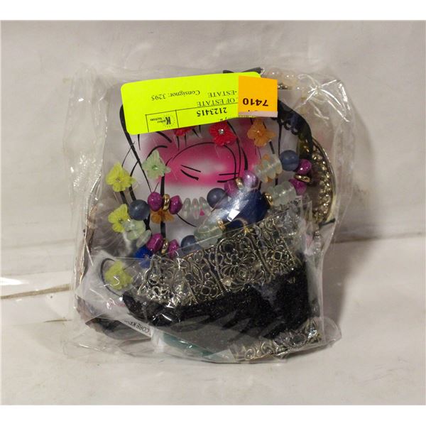 BAG FULL OF ESTATE JEWELRY-ESTATE