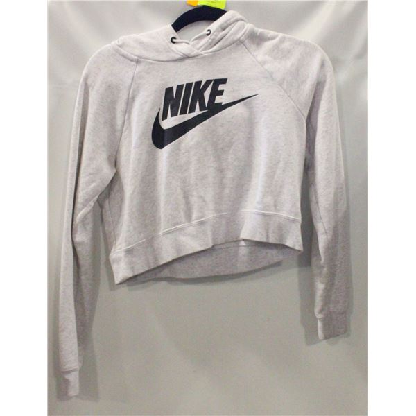 LADIES XS NIKE HOODIE WHITE