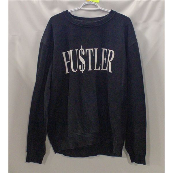MENS XL AMBITION APPAREL HU$TLER BLACK