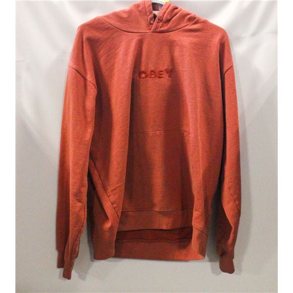 MENS L OBEY HEAVY HOODIE