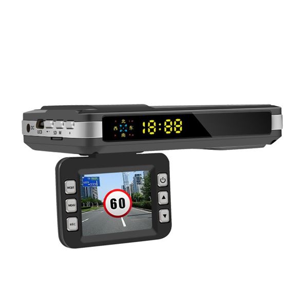 NEW TWO IN ONE DASHCAM 140° VIEW+ RADAR DETECTOR