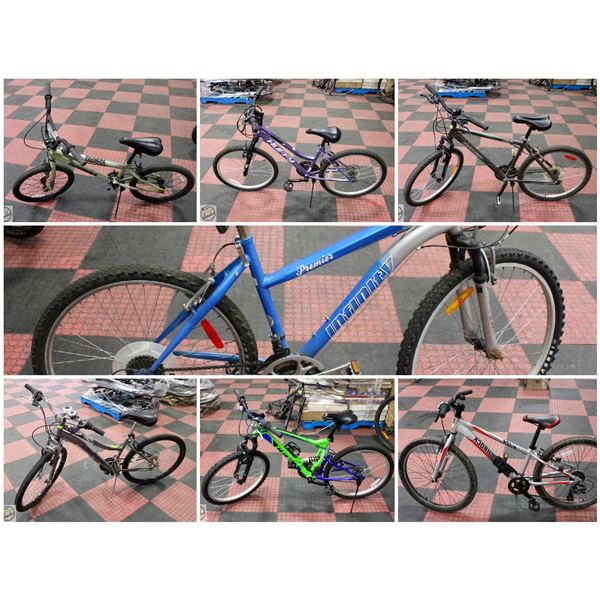 FEATURED: POLICE SEIZED BICYCLES