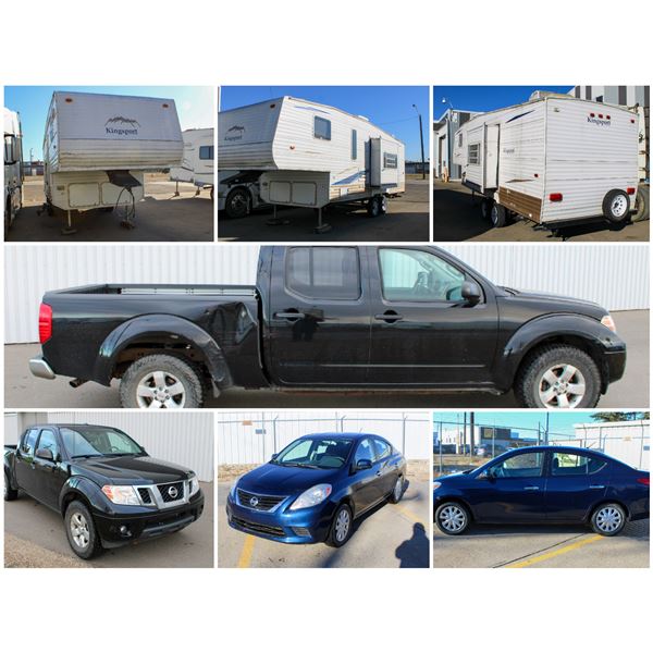 FEATURED: VEHICLES AND HOLIDAY TRAILER