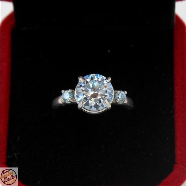 #3246-CUSTOM HAND SET 3.00 CT GRA CERTIFIED