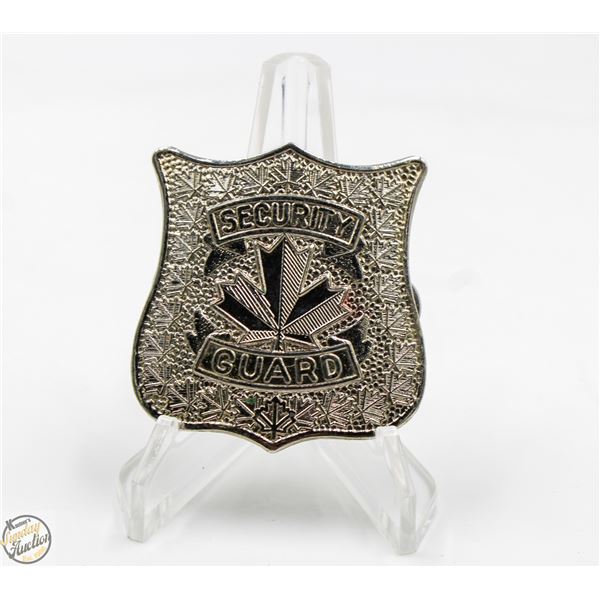 VINTAGE SECURITY GUARD BADGE