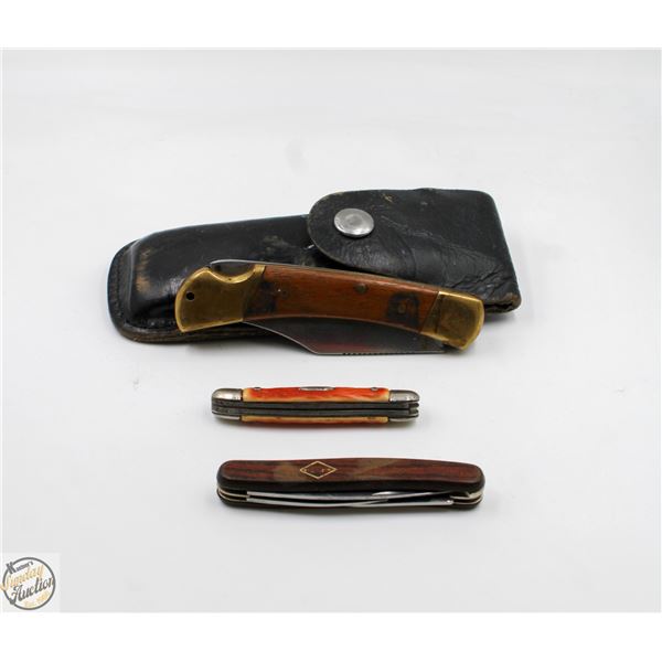 ASSORTED VINTAGE POCKET KNIVES