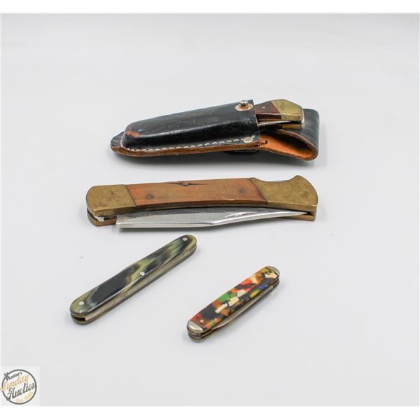 ASSORTED VINTAGE POCKET KNIVES