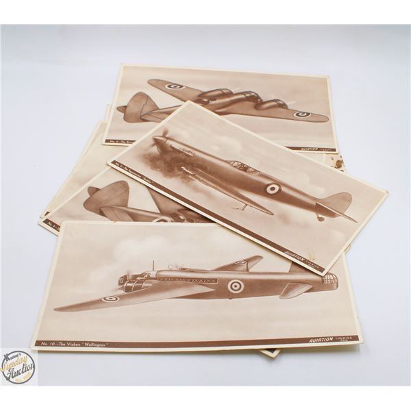 WW2 AVIATION CHEWING GUM AIRPLANE CARDS