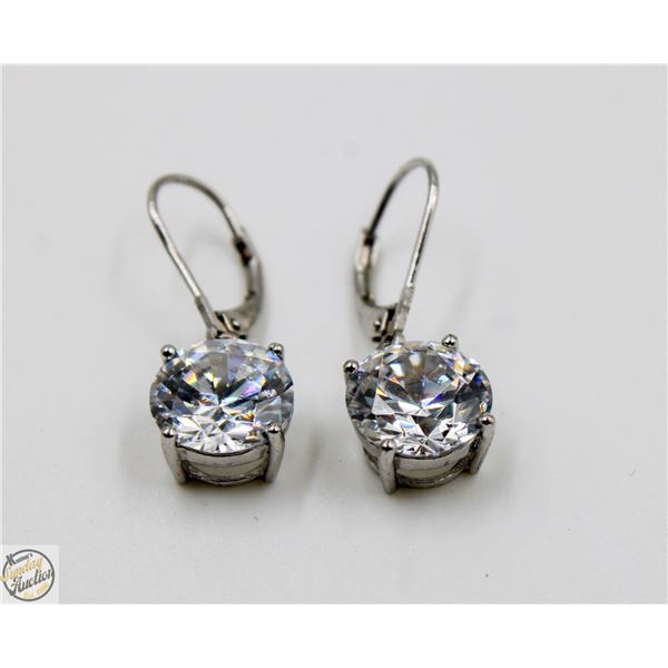 .925 SLIVER EARRINGS STAMPED