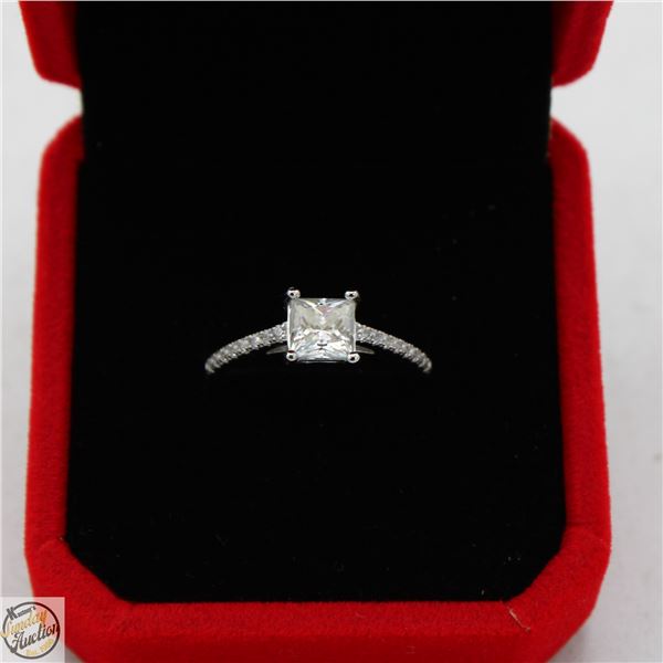 #3464-1.00 CT GRA CERTIFIED PRINCESS CUT