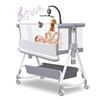 Image 1 : NEW W BOX MEICHYUN BABY BASSINET BEDSIDE SLEEPER