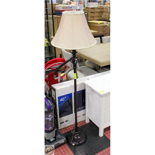 ESPRESSO DECORATIVE METAL TRI-LIGHT LAMP -