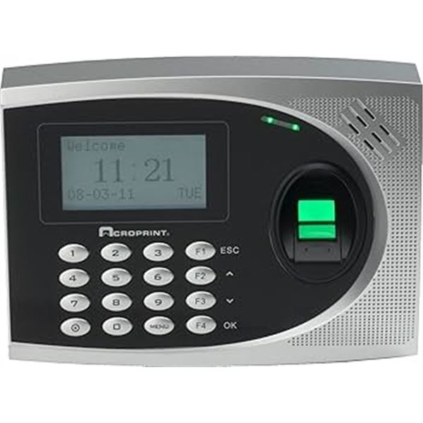 NEW REPACKACROPRINT TIMEQPLUS BIOMETRIC ATTENDANCE