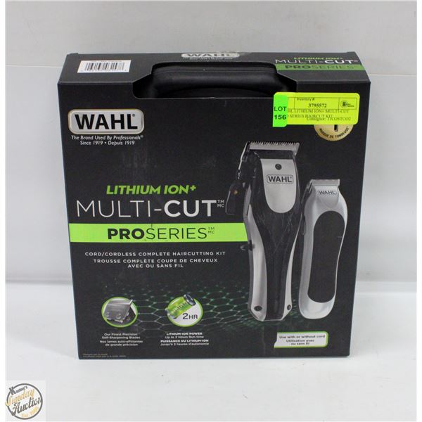 WAHL LITHIUM ION+ MULTI-CUT PRO SERIES HAIRCUT KIT