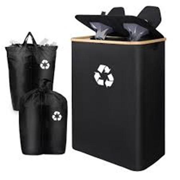 BRAND NEW RECYCLING BIN 2 COMPARTMENTS 158L