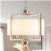 Image 1 : BRAND NEW MODERN DRUM CHANDELIER 4 LIGHT