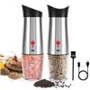 Image 1 : BRAND NEW USB ELECTRIC SALT/PEPPER MILL SET