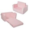 Image 1 : NEW W BOX EUFURNIBI KIDS SOFA CHAIR PINK