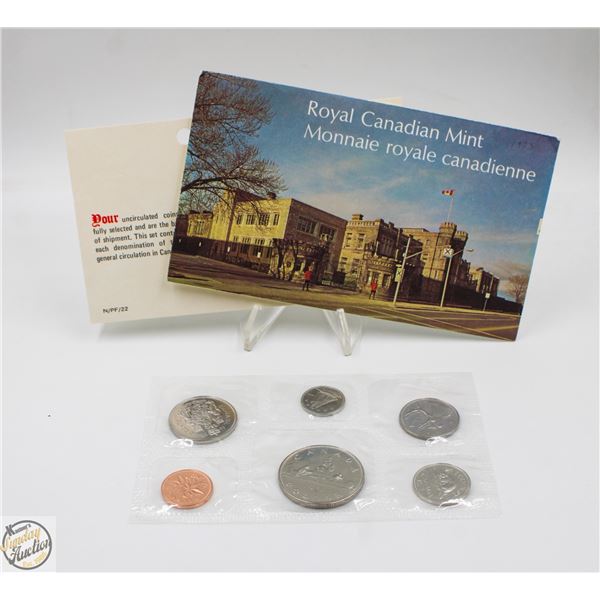 1975 CANADA BRILLIANT UNCIRCULATED RCM COIN SET