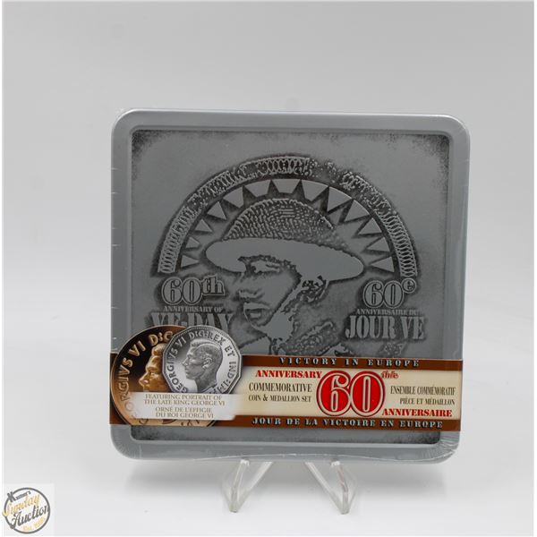 1945-2005 CANADA WWII VICTORY SILVER 5 CENTS &