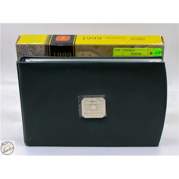 1999 25 CENTS RCM SPECIMEN MINT SEALED SET