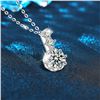 Image 3 : 1 CT GRA CERTIFIED ROUND BRILLIANT 925S NECKLACE