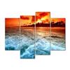 Image 1 : BRAND NEW 4PCS TROPICAL HAWAII PRINT ART