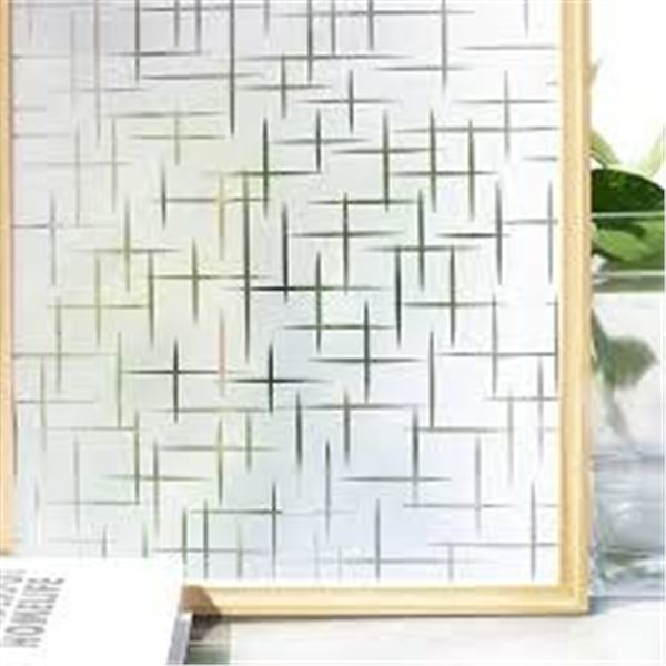 NEW HOMEIN FROSTED WINDOW FILM STATIC 60 X 200CM