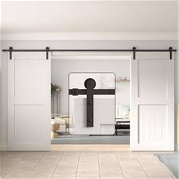 BRAND NEW WINSOON 11FT DOUBLE SLIDING BARN DOOR