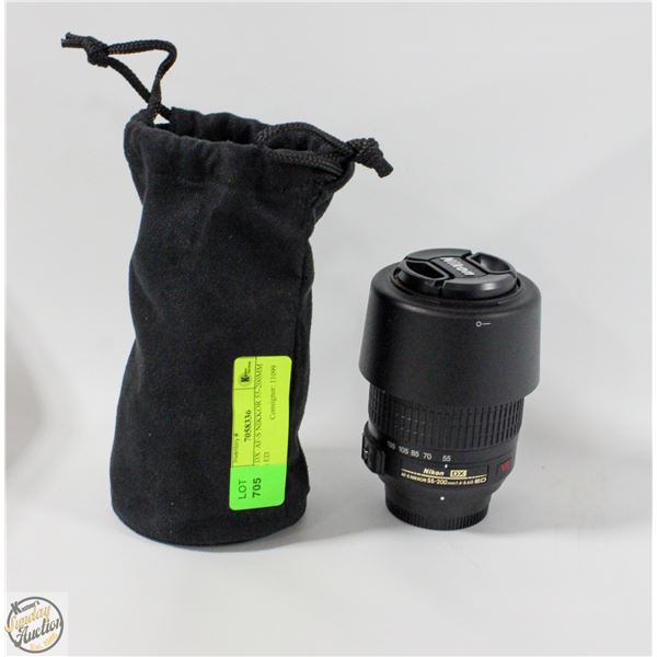 NIKON DX AF-S NIKKOR 55-200MM 1.45.6G ED