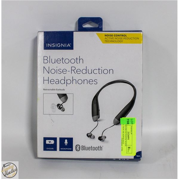 INSIGNIA BLUETOOTH NOISE REDUCTION HEADPHONES