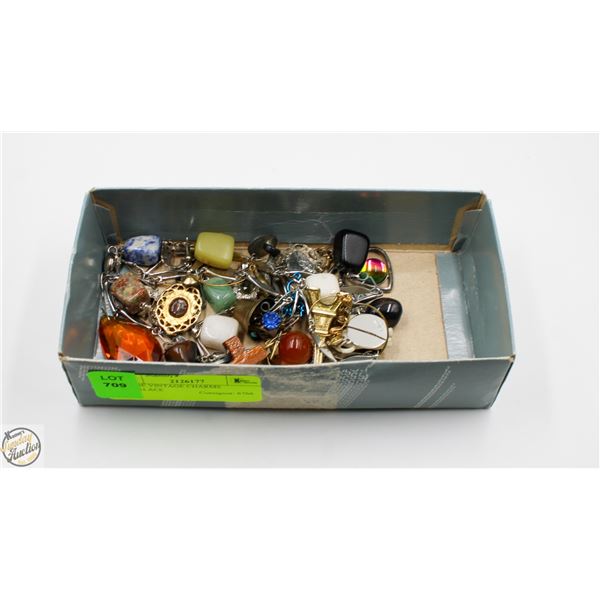 LARGE VINTAGE CHARMS NECKLACE