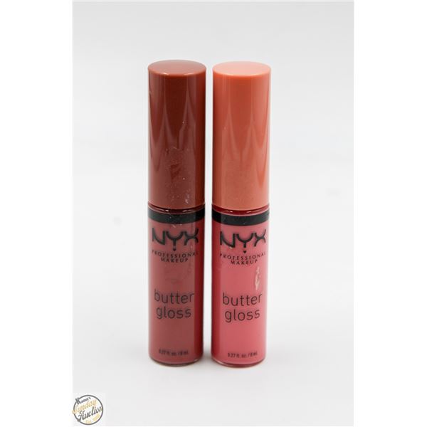 SEALED NYX BUTTER GLOSS 2 PACK