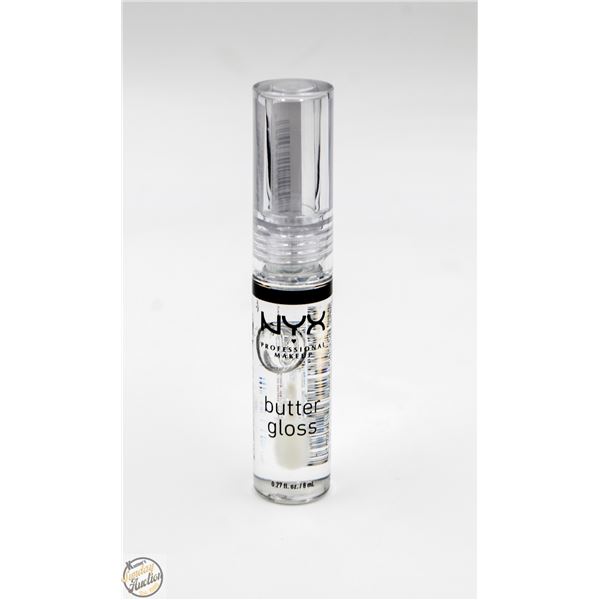 SEALED NYX BUTTER GLOSS, SUGAR GLASS, BL654