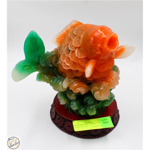 ESTATE KOI FISH LARGE STATUE-ESTATE