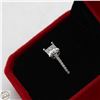 Image 2 : #3494-1.00 CT GRA CERTIFIED PRINCESS CUT MOISSANIT