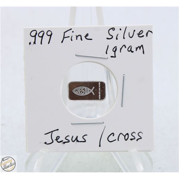 #3533- CANADIAN .999 FINE SILVER 1 GRAM TOKEN