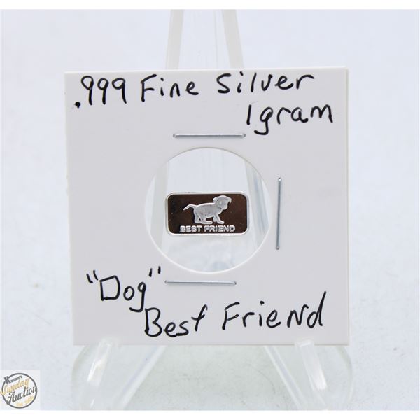 #3529- CANADIAN .999 FINE SILVER 1 GRAM TOKEN WITH