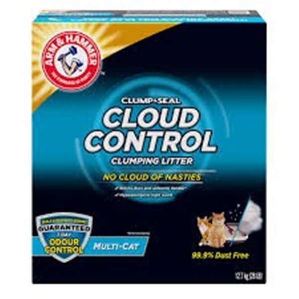 NEW 28LB ARM & HAMMER CLUMPING LITTER BLUE