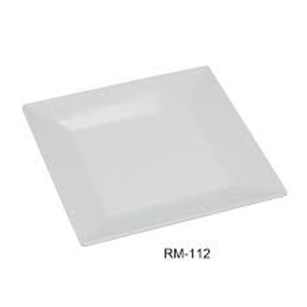 BRAND NEW YANCO RM-112 ROME SQUARE PLATE 12PK