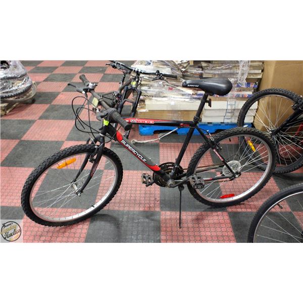 POLICE SEIZURE: SUPERCYCLE 1500 BLACK RED