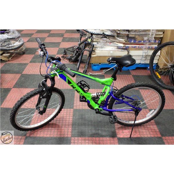 POLICE SEIZURE: CCM STATIC 24 LIME GREEN