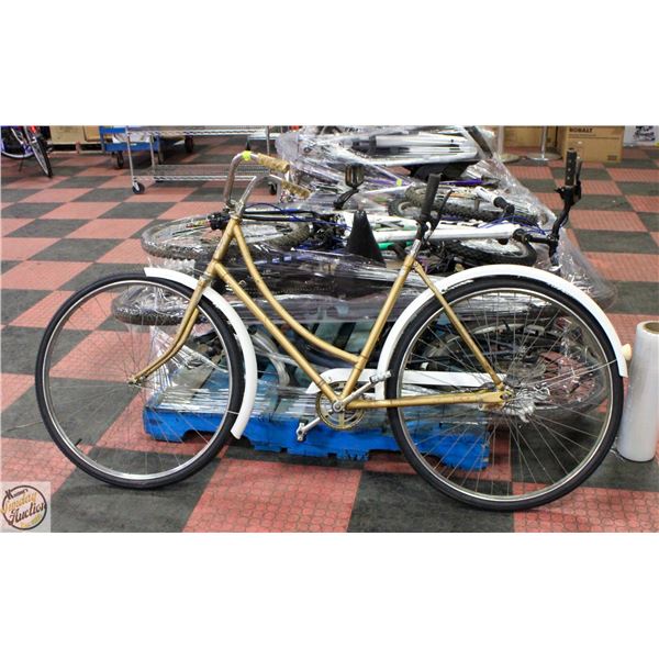 POLICE SEIZURE: PHILIPS GOLD W/WHITE FENDERS **NO-