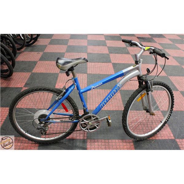 POLICE SEIZURE: INFINITY PREMIER BLUE