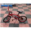 Image 1 : POLICE SEIZURE: TORRID NEXT RED BMX STYLE BIKE