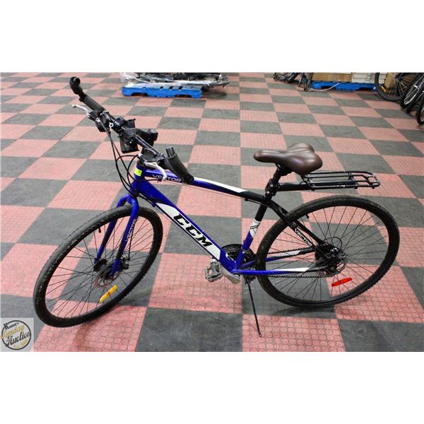 POLICE SEIZURE: CCM VECTOR BLUE BLACK BIKE